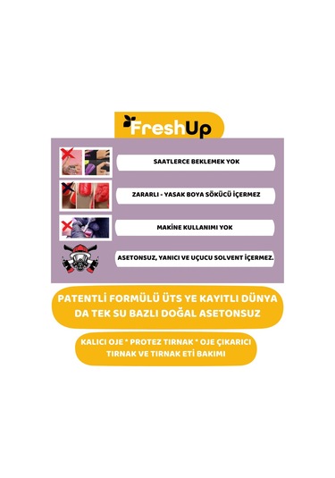 Freshup Mango Özlü Kalıcı Oje ve Protez Tırnak Çıkarıcı 10 ML