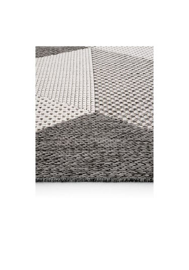 Cool Halı Grande 03 Gri Balkon Kilimi İnce Antre Hol Halısı Kaymaz Tabanlı Halı Yolluk Mutfak Kilimi