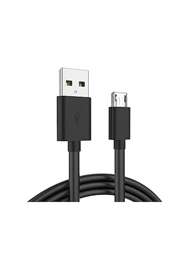 Microcase Micro USB Şarj ve Data Kablosu - 2 Metre Siyah