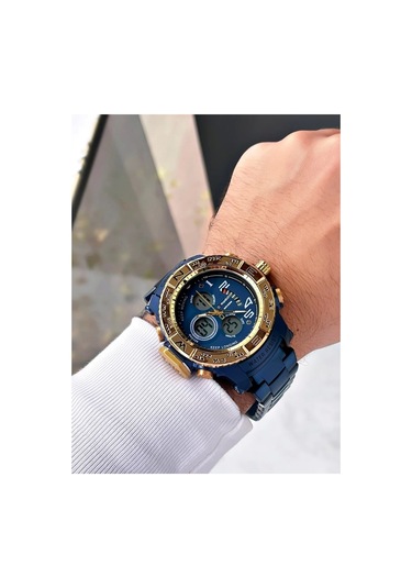 Digital & Analog Erkek Kol Saati Led Işık, Takvim, Kronometrep3389s3536