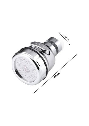 3 Fonksiyonlu Musluk Ucu Krom