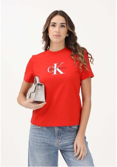 Jeans Kadın Tişört Lv047b865g Kırmızı
