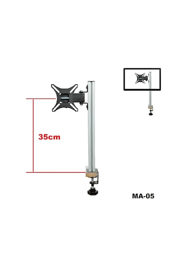 Tarix Ma-05 Masa Üstü Monitör Askı Aparatı 17" - 27"