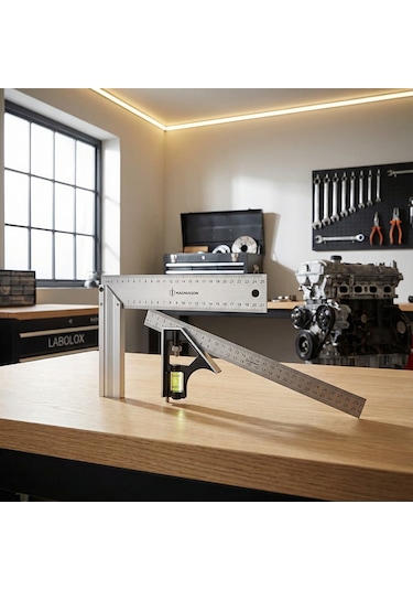 Magnusson Mag 2 Prç Kombine Gönye Seti 250 MM - 300 MM