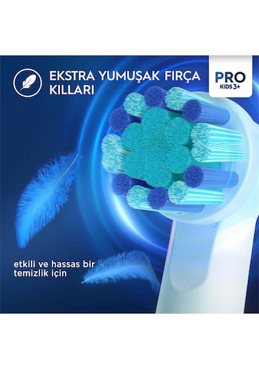 Oral-B Spiderman Şarjlı Diş Fırçası Yedek Başlığı Beyaz 2'li