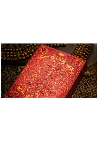 Twpcc Babylon Ruby Red Oyun Kağıdı İskambil Kartları