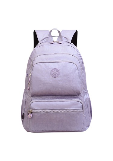 Kadın Seyahat Çantası Büyük Kapasiteli Öğrenci Omuz Çantası Büyük Dağcılık Çantası Purple