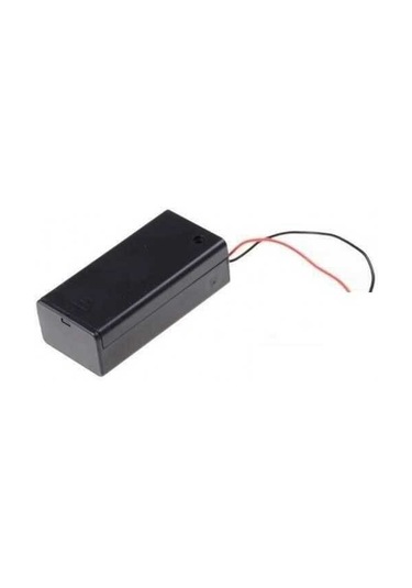 Pil Yuvası 9 Volt Kapaklı Anahtarlı