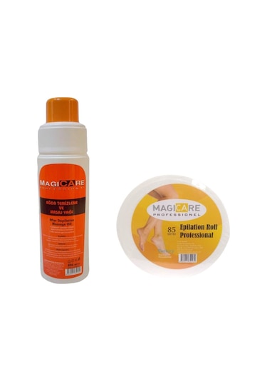 Magicare Ağda Temizleme 85 M + Ağda Temizleme Ve Masaj Yağı 850 ML