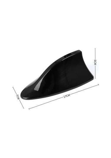 Trendooze Homyl Çoğu Sedan Ve Suv İçin Köpekbalığı Yüzgeci Anten Siyah