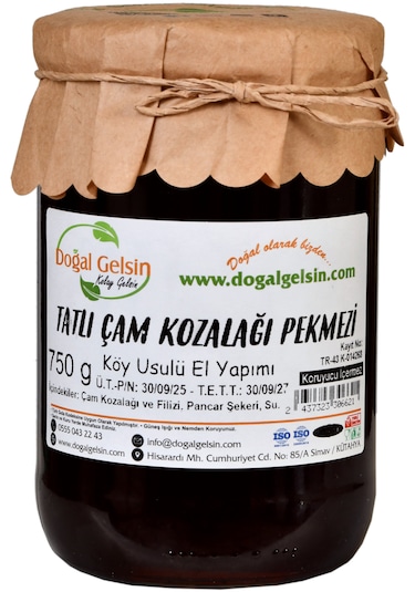 Doğal Gelsin Çam Kozalağı Pekmezi Tatlı - 750 Gr