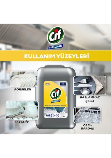 Cıf Pro End.bulasık Mak.deterjanı 10 Lt