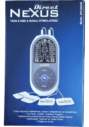 Direct Nexus Ems Masaj Stimülatörü Tens Cihazı