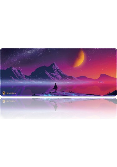 Helixsun Night Mouse Pad Büyük Boy Renkli Gaming Oyuncu Xl 70X30