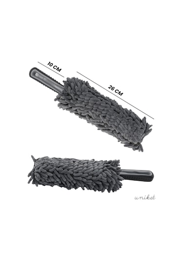 Mikrofiber Jant Temizlik Fırçası - Kalın Makarna Uçlu 1 Adet