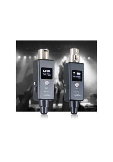 1 Çift Mikrofon Kablosuz Sistem Kablosuz Verici Sistem S6557