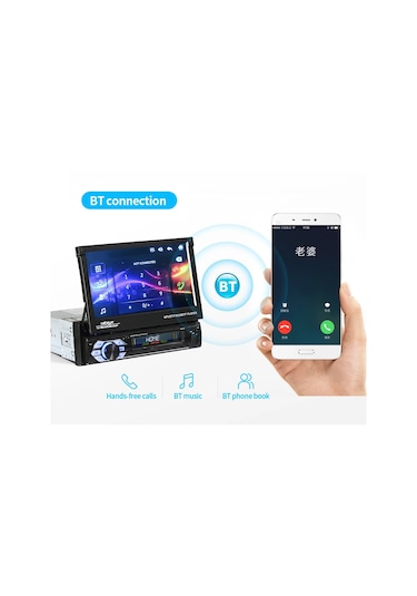 Exvol İndash 7 İnc Double Teyp 2 Usb'li Dokumatik 1080p+kamera