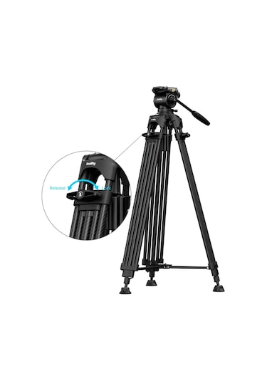Smallrig 5443 Fsd14 Freespeed Ağır Hizmet Tipi Karbon Fiber Tripod