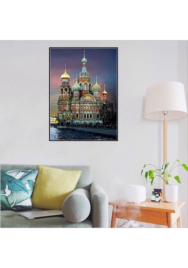 Pazly 5d Elmas Boyama Seti - 30x40cm, Tam Kaplama Kristal Sanat Dıy Ev Dekoru, Kanvas, Elmas Çizim Aracı İçin Diğer