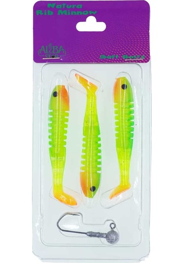 Albastar Natura Rib Minnow Yapay Balığı 09 90mm