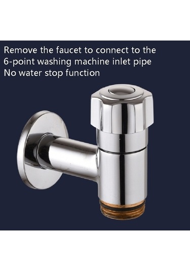 Dancemonkey Cbtx Otomatik Akıllı Su Durdurma Evrensel 4 Nokta Sızdırmaz Çamaşır Makinesi Musluğu Çok Renkli