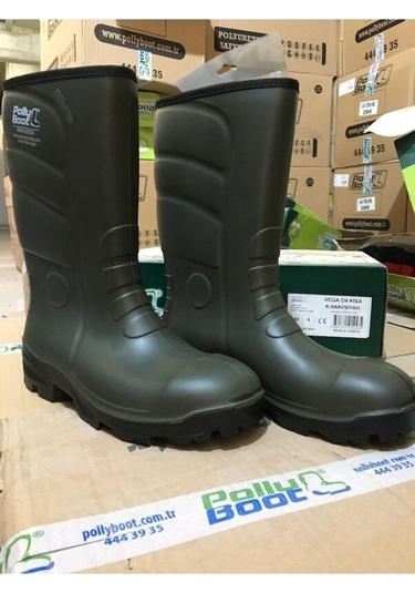 Pollyboot Vega 04 Kısa Haki Çizme