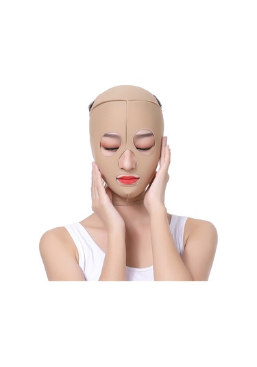 Lemestar V-çizgi Yüz Germe Kemer - Çene Kaldırma Ve Cilt Sıkılaştırma İçin Ayarlanabilir Masaj Bandı Çok Renkli