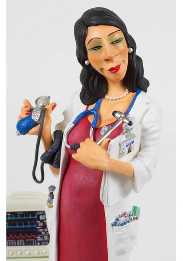Forchino Koleksiyonu Kadın Doktor Biblo