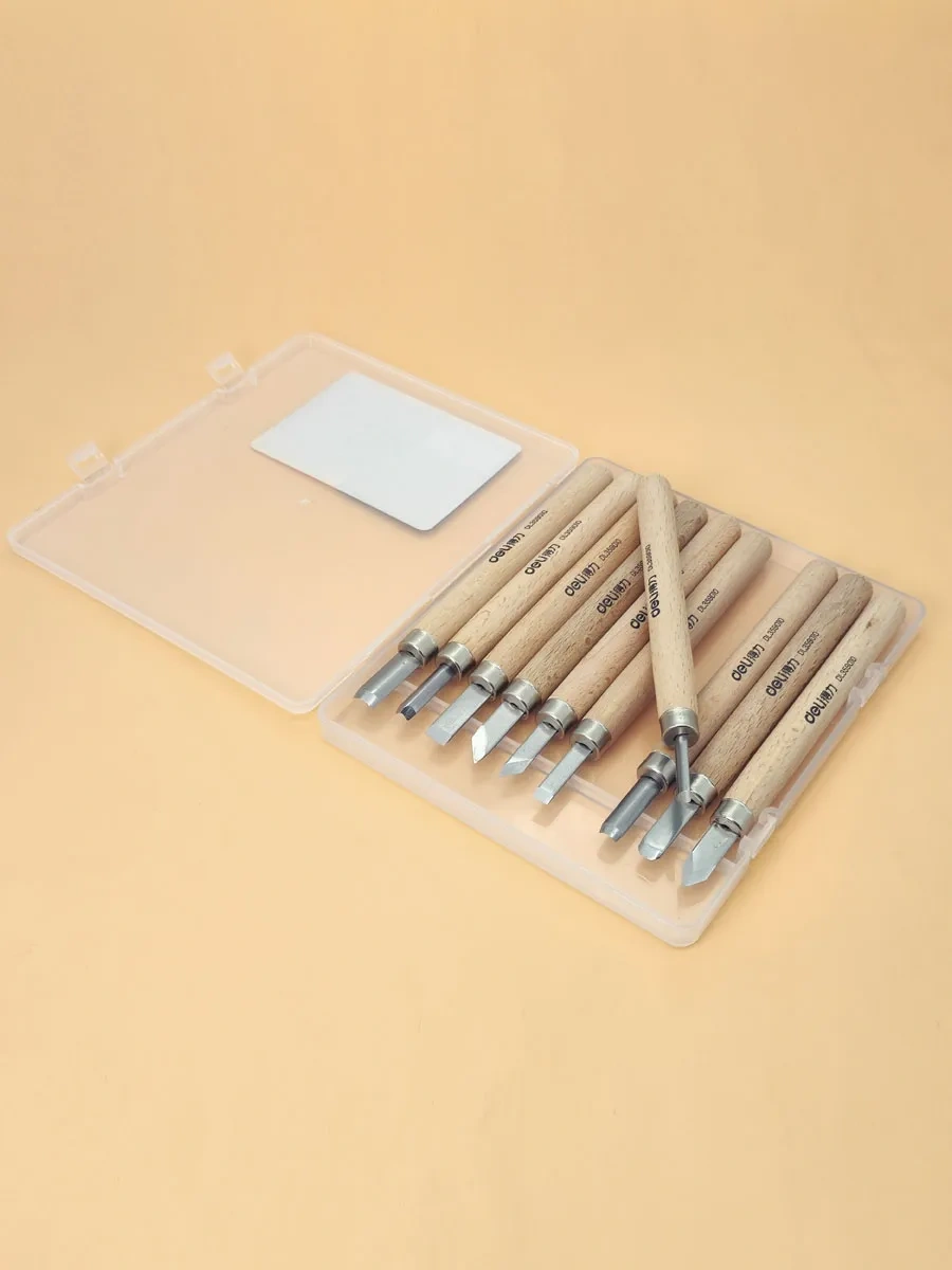 Delitools Ahşap İçin Keski 10 Parça Takım Sk2 316321714