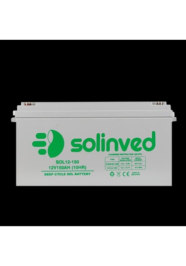 Solinved 12v 150ah Jel Akü - Sol12-150