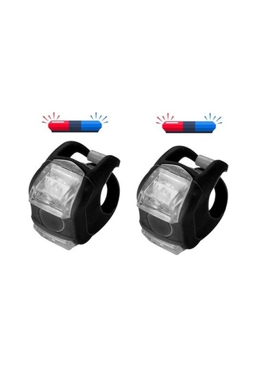 Ön-arka Silikon Polis Çakar Siyah