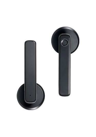 Akıllı Parmak İzi Kapı Kilidi Anahtarsız Giriş Kapı Kilidi Kolu Tip-c Usb Şarj Portunun Acil Kilidin