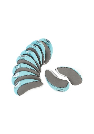 Kaiyi 10'lu Mavi-gri Demir Kılıf Çok Renkli