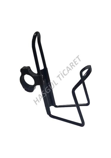 Hsgl Gidon Baglantılı Alüminyum Matara Kafesi Siyah - Kırmızı