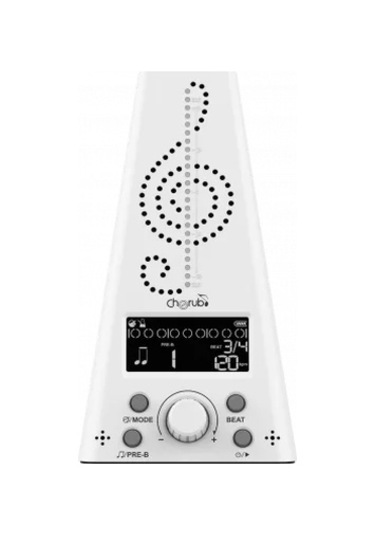 Cherub Wmt-230-wh Beyaz Dijital Metronom-tuner
