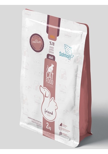 Friend Pet Premium Gold Kısırlaştırılmış Kedi Maması Somonlu 2 KG