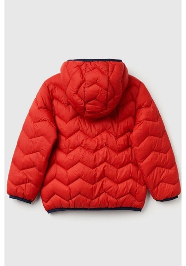 United Colors Of Benetton Erkek Bebek 2twdgn02v-25k Mevsimlik Mont Kırmızı-2110 Kırmızı