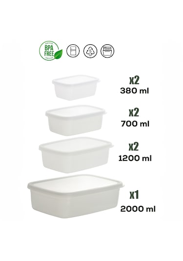 Porsima 1126 12'li No Frost -25 C Derin Dondurucu Saklama Kabı