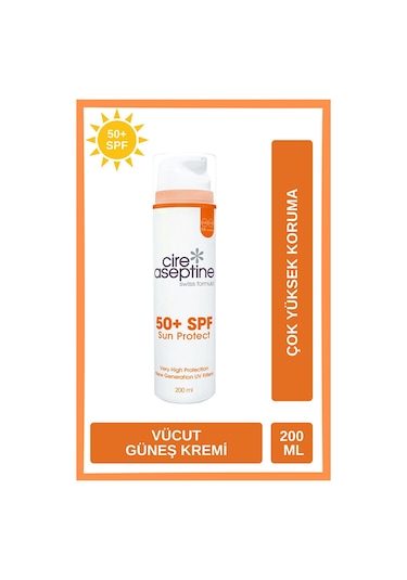 Airless Günes Koruyucu Vücut Spf 50+ Sun Protect 200 Ml