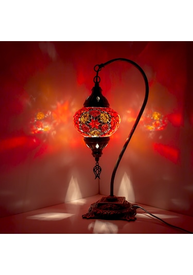 Dekoratif MOZAİK LAMBA DEKORATİF OSMANLI LAMBASI ABAJUR