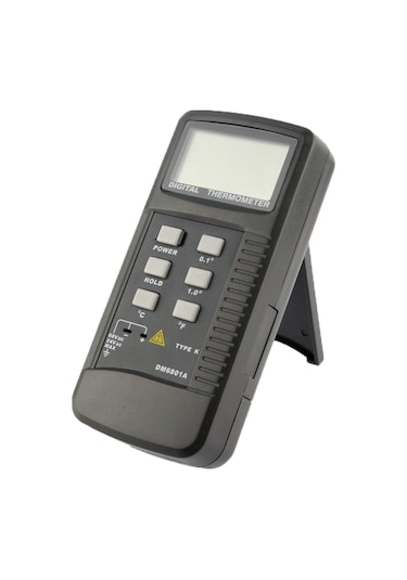 Sones K-tipi Sensörlü Dijital Termometre Dm6801a