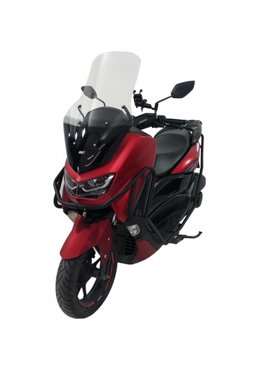 GP Kompozit  Yamaha NMAX 125 / 155 2021-2024 Uyumlu Motor Koruma Demiri Siyah