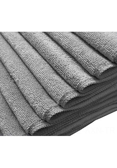 Kosona Üstün Emici Mikrofiber Temizlik Bezi - Ev Ve Mutfak İçin Kireç Ve Yağ Tutmayan, Yıkama Ve Kurutma Cloth 12 Adet