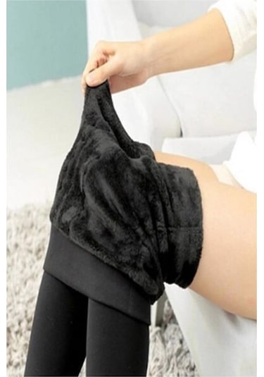 Güney Çorap Menova Peluş Taytsiyahm/L Siyah