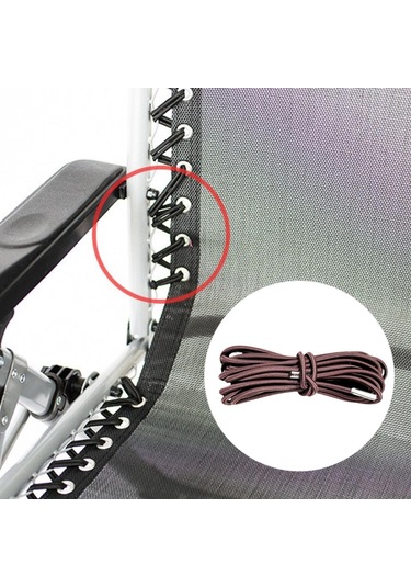 Suntek 4x Gravity Sandalye Kordonları Çim Patio Kahverengi Kahverengi