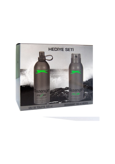 Slazenger Edt Active Sport 125 ML+Deo Yeşil