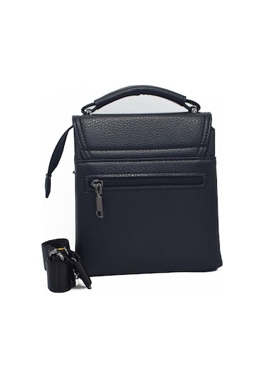 Erkek Siyah Çapraz Askılı Omuz Ve El Çantası Siyah