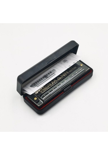 Hermann Mayer Hm10c Dark Harmonica - Domajör Mızıka