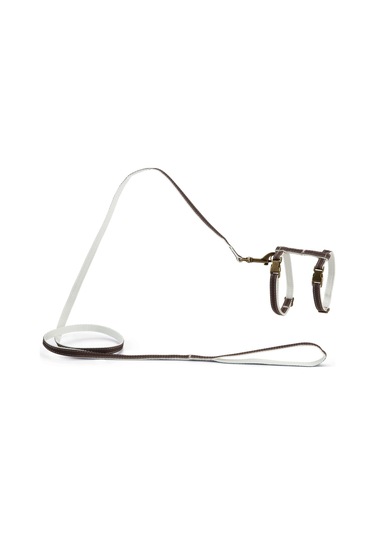 Beeztees Dbl Kedi Göğüs Tasması Ve Gezdirme Kayışı, 130cm, Kahverengi, 27-45cm