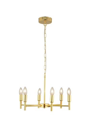 Vaneo 6 Lı Gold Modern Genç Odası Mutfak Salon Avize Çok Renkli